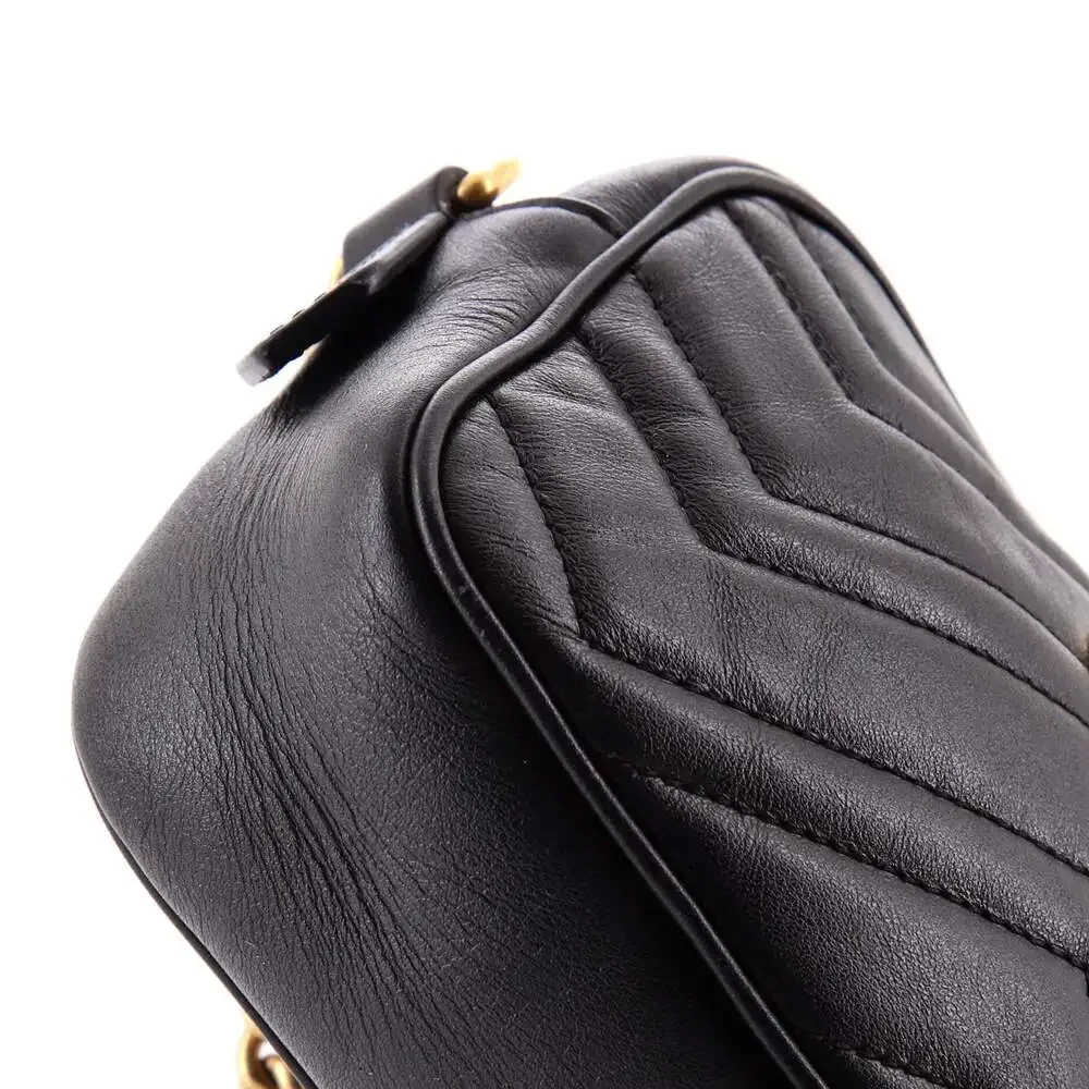 Gucci Gg Marmont Shoulder Bag Matelasse #233367G11B - Picture 6 of 8
